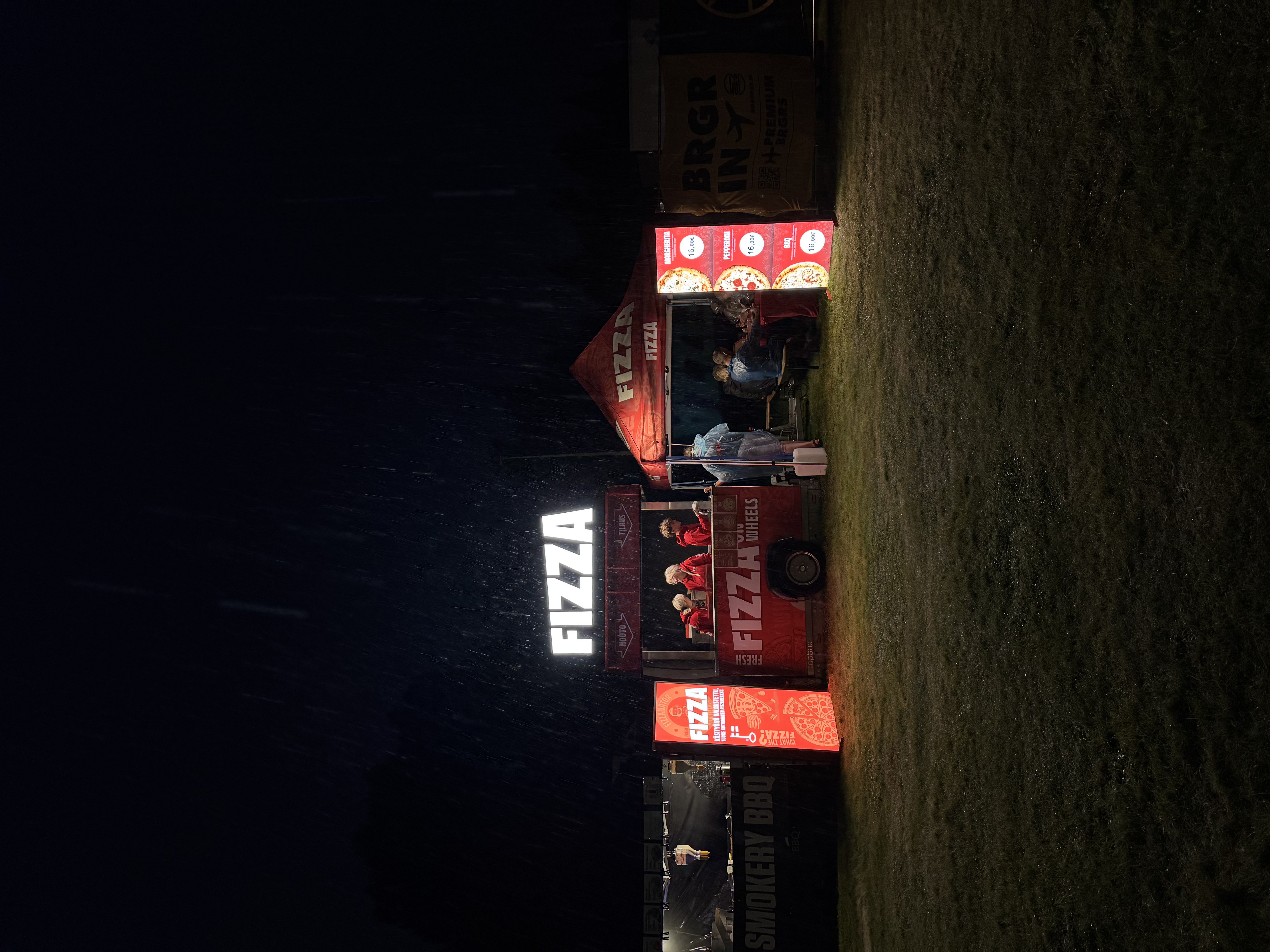 Fizza on wheels trailer