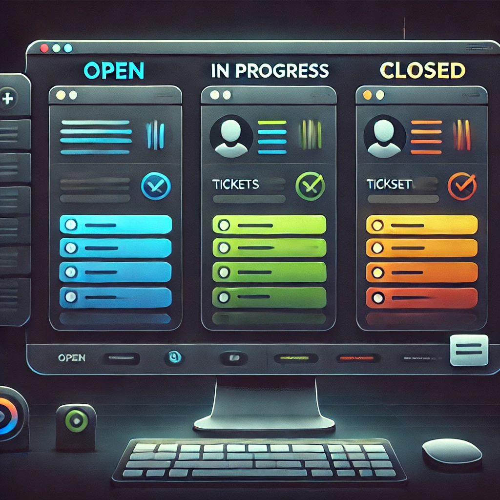 ticketing software illustration